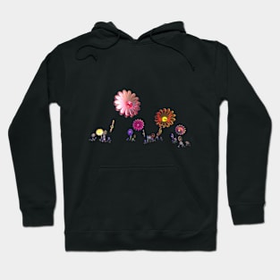 Flowers in a Row Hoodie